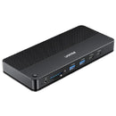Unitek 13-in-1 USB-C 8K Universal Docking Station 30Hz 2 x HDMI 2.1 + 1 x DP 2.0 100W Black