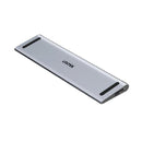 Unitek uHUB15+ USB-C Triple 4K KVM Docking Station 2x 5Gbps 1x 10Gbps 3x 10Gbps 1x PD 100W 1x DC5V Grey