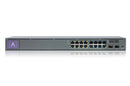 Alta Labs S16-POE 16-Port PoE Switch Layer 2 8x 802.3at PoE+ Ports 8x Non-PoE Ports and 2x SFP Ports 120w PoE Budget 1U Rackmountable