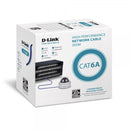 D-Link Cat6A U-FTP 23AWG Network Cable with PVC Jacket 305m in Reelex packaging Blue