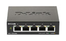 D-Link 5-Port Smart Managed Desktop Switch with 5 RJ45 Ports