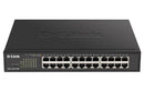 D-Link 24-Port Gigabit Smart Managed PoE Switch with 12 10/100/1000 Mbps and 12 PoE Ports