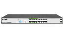 D-Link 18-Port Unmanaged PoE Switch with 16 RJ45 PoE and 2 Uplink Ports