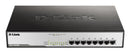 D-Link 8-Port Gigabit Unmanaged Desktop PoE Switch with 8 PoE RJ45 Ports