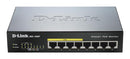 D-Link 8-Port Gigabit Unmanaged Desktop Switch with 8 Gigabit RJ45 and 4 PoE Ports