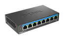 D-Link DMS-108 8-Port Unmanaged Switch with 8 (2.5G) Multi Gigabit Ethernet Ports