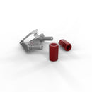 Patchbox /dev/mount 50-Pack 1RU Toolless Cage-Nut alternative Supports Components Up To 200KG (Depends on Depth)