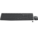 Logitech Wireless Keyboard and Mouse Combo MK235 Black USB Receiver Full Size.