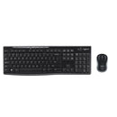 Logitech Wireless Keyboard and Mouse Combo MK270r Black USB Receiver (Combo powered by 2xAAA and 1xAA included) - Price for SOH only