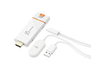 J5create JVAW76PRO ScreenCast 4K Wireless Display Adapter - Cast Laptop to TV. Supports Miracast AirPlay Chromecast Windows macOS iOS Android