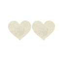 Lace Heart And Flower Nipple Pasties Twin Pack
