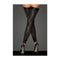 Ladies Lasercut Stockings Black Large