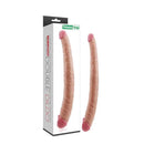 Lady Killer Tapered Double Dildo Flesh 14 Inch