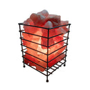 Himalayan Pink Salt Lamp 12W 12V Switch Carved Shape Natural Crystal