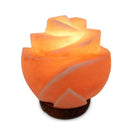 Himalayan Pink Salt Lamp 12W 12V Switch Carved Shape Natural Crystal
