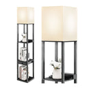 Modern Shelf Floor Lamp With 1 Drawer And 1 Usb Port