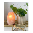 12V 12W 1 to 2 Kgs Himalayan Pink Salt Lamp Natural Rock Crystal