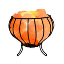 Himalayan Pink Salt Lamp 12W 12V Switch Carved Shape Natural Crystal