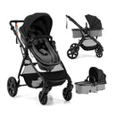 2 In 1 Convertible High Landscape Baby Stroller With Adjustable Canopy