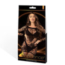 Lapdance Long Sleeve Mini Dress Black One Size