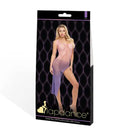 Lapdance Violet Sky Off The Shoulder Mini Dress Pink Violet One Size