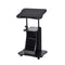 Height Adjustable Mobile Laptop Desk With Wheels