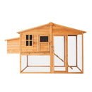 Large Chicken Coop And Rabbit Hutch With Ramp