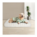 Large Orthopedic Dog Bed With Sherpa Plush Removable Cover