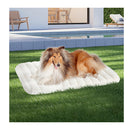 Large Orthopedic Dog Bed With Sherpa Plush Removable Cover