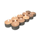 Large 6Cm Wide 2 Cm High Tea Light Candles In Packs Of 10