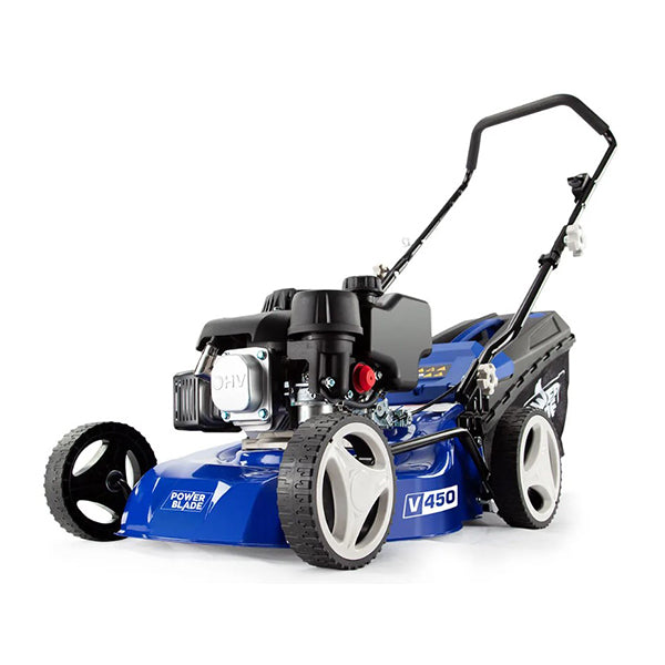 Lawn Mower 139Cc 17 Petrol Powered Push Lawnmower 4 Stroke Engine