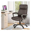 Leather Computer Desk Chair With Rocking Function