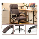 Leather Computer Desk Chair With Rocking Function