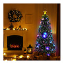 Led Christmas Tree 6Ft Fibre Optics Flash Lights