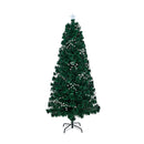 Led Christmas Tree 6Ft Fibre Optics Warm Lights