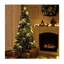 Led Christmas Tree 6Ft Fibre Optics Warm Lights