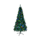 Led Christmas Tree 6Ft Multi Colour Lights 8 Flash Modes