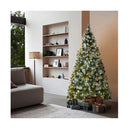 Led Christmas Tree 6Ft Pre Lit Light 8 Flash Modes Pine Cones