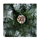 Led Christmas Tree 6Ft Pre Lit Light 8 Flash Modes Pine Cones