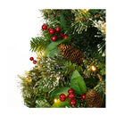 Led Christmas Tree 6Ft With Lights Ornaments Green
