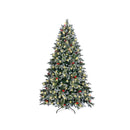 Led Christmas Tree 7Ft Green White 1210 Tips