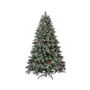 Led Christmas Tree 7Ft Green White 1210 Tips