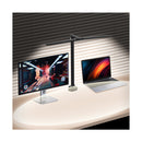 Double Head Led Desk Lamp Dimmable With Clamp
