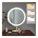 3 Colors Led Light Vanity Tabletop Makeup Mirror Touch Control