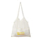Lemonade Karma 40Cm Tote Bag Mesh Cotton Carry Shoulder Canvas Natural