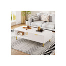 White Coffee Table 110Cm