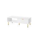 White Coffee Table 110Cm