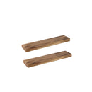 2X Floating Shelves Wall Mounted Medium