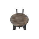 2X Bar Stool Industrial Adjustable