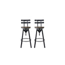 2X Bar Stool Industrial Adjustable
